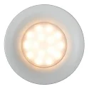 Lucide recessed spotlight ZIVA round GU10 IP44, white matt