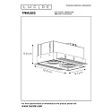 Einbaustrahler TRIMLESS, 2xGU10, schwarz