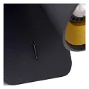 Lucide Aufbau-Wandstrahler TURNON, 1-flammig, inkl. Schalter + GU10 5W 2200-3000K (Dim-to-Warm) CRi95, schwarz / gold matt