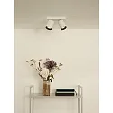 Lucide LED Deckenstrahler NIGEL, GU10, 2x5W 2200K/3000K, dimmbar, weiß