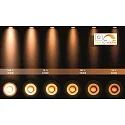 Lucide LED Deckenstrahler NIGEL, GU10, 4x5W 2200K/3000K, dimmbar, schwarz