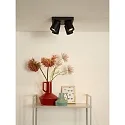 Lucide LED Deckenstrahler NIGEL, GU10, 4x5W 2200K/3000K, dimmbar, schwarz