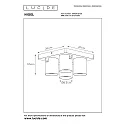 Lucide LED Deckenstrahler NIGEL, GU10, 4x5W 2200K/3000K, dimmbar, schwarz