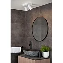 Lucide LED Deckenstrahler TAYLOR Badezimmerleuchte, GU10, 2x5W 2200K/3000K, dimmbar, IP44, weiß