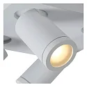 Lucide LED Deckenstrahler TAYLOR Badezimmerleuchte, GU10, 4x5W 2200K/3000K, dimmbar, IP44, weiß