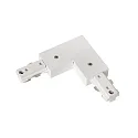 Lucide 1-Phasen-L-Verbinder/ Links für TRACK Schienensystem, IP20, Pvc, weiß