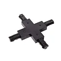 1-phase X-connector TRACK, black