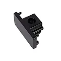 1-phase end cap TRACK, black