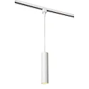 1-Phasen Pendelleuchte TRACK FLORIS, 230V, 1 x GU10, IP20, zylindrisch, dimmbar, weiß