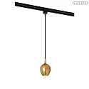 track spot PRESTON TRACK down, adjustable, direct / indirect GU10 IP20, gold matt, brass, black