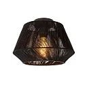 ceiling luminaire JESSICA E27 IP20, black dimmable