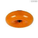 Lucide ceiling luminaire SENTINO G9 IP20, orange, black dimmable