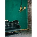 Lucide Pendelleuchte EXTRAVAGANZA CHIMP, Ø 17,6 cm, 1xE27, schwarz