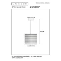 Lucide Pendelleuchte EXTRAVAGANZA TOGO, Ø 25 cm, 1xE27, Ockergelb