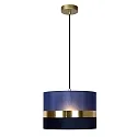 Pendelleuchte EXTRAVAGANZA TUSSE, Ø 30 cm, 1xE27, blau
