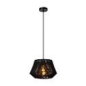pendant luminaire JESSICA E27 IP20, black dimmable