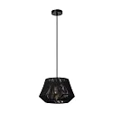 Lucide pendant luminaire JESSICA E27 IP20, black dimmable