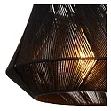 Lucide pendant luminaire JESSICA E27 IP20, black dimmable