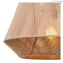 Lucide pendant luminaire JESSICA E27 IP20, grey, black dimmable
