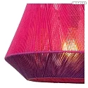 Lucide pendant luminaire JESSICA E27 IP20, pink, black dimmable