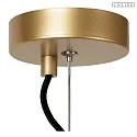 pendant luminaire HANNELORE E27 IP20, brass dimmable