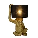 Tischleuchte EXTRAVAGANZA CHIMP, Ø 30 cm, 1xE14, schwarz