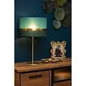 Lucide table lamp EXTRAVAGANZA TUSSE round E14 IP20, green, gold 