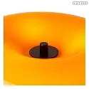 Lucide table lamp SENTINO G9 IP20, orange, black 
