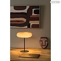 Lucide table lamp SENTINO G9 IP20, orange, black 