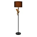 floor lamp EXTRAVAGANZA CHIMP E27 IP20, gold, black 