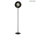 Lucide Stehleuchte HANNELORE Ø 30 cm 1x E27 IP20, schwarz