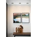 Lucide recessed luminaire FOCUS LED round, set of 3 GU10 IP20, black dimmable 15W 320lm 3000K 40° CRI >80