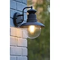 Lucide Outdoor Wandleuchte FIGO, 1xE27, IP44, schwarz