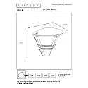 Outdoor Wandleuchte LIVIA, 1xE27, IP44