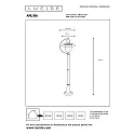 Mastleuchte ARUBA, 1xE27, IP44, schwarz