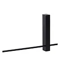 Lucide LED Wandleuchte SEGIN, 1x10W, 2700K, schwarz