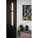 Lucide LED Wandleuchte SEGIN, 1x10W, 2700K, schwarz