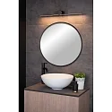 Lucide LED Wandaufbau-Spiegelleuchte MIZAR, IP44, 60cm, 6W 2700K 270lm 120°, schaltbar, schwarz
