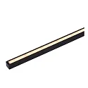 Lucide LED Wandaufbau-Spiegelleuchte MIZAR, IP44, 90cm, 11W 2700K 460lm 120°, schaltbar, schwarz