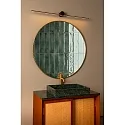 Lucide LED Wandaufbau-Spiegelleuchte MIZAR, IP44, 90cm, 11W 2700K 460lm 120°, schaltbar, schwarz