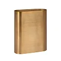 Lucide wall luminaire OVALIS up / down E14 IP20, gold matt, brass dimmable