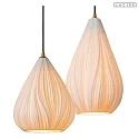 Lucide pendant luminaire CINZIA 4 flames E27 IP20, black, white dimmable