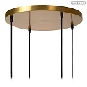 Lucide pendant luminaire CINZIA 4 flames E27 IP20, black, white dimmable