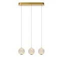 LED Pendelleuchte CINTRA, 1x12,6W, 2700K, transparent