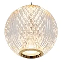 Lucide LED Pendelleuchte CINTRA, 1x21W, 2700K, transparent