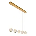 Lucide LED Pendelleuchte CINTRA, 1x21W, 2700K, transparent