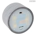 Lucide table lamp VELAS set of 3 IP20, grey, smoky colour 