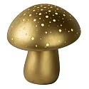 Lucide table lamp FUNGO E14 IP20, gold matt, brass 