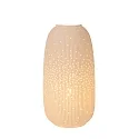table lamp FLORES cylindrical E14 IP20, white 