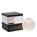 Lucide LED Akku Tischleuchte CINTRA, Ø 9 cm, 1x1,5W, 3000K, dimmbar, transparent